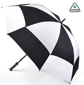 セール SALE FULTON フルトン 傘 アンブレラ Stormshield スポーツ 長傘 ブラックホワイト ゴルフ ギフト トラッド