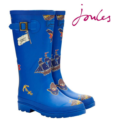 Joules ジュールス 子供用 長靴 レインブーツ ジュニア ボーイズ ウェリー キッズ ギフト トラッド