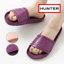 HUNTER ハンター サンダル ラバーサンダル スライドサンダル シャワーサンダル 防水 Original Moulded Slide ブライトバイオレット ...