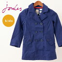 Joules ジュールス ジャケット ダブルボタン UKブランド ダークブルー コットン リネン 子供服 ボーイズ ガールズ 子供用 無地 ストライプ キッズ ...