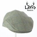 Laird Hatters メンズ キャスケット 英国製 ハンチング ウール ツイード ハンチング帽 レアードハッター 20s Flat Cap Tweed フラットキャップ ツイード 帽子 イギリス製 フォレスト レディース モッズファッション 紳士 ギフト ホワイトデー トラッド