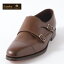 セール SALE Loake England メンズ バックルモンク シューズ ロークイングランド ダークブラウン F 3E CANNON 革靴 ビジネス ギフト
