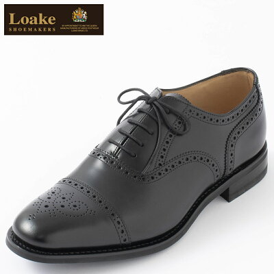 Loake England ローク 革靴 301BRF メンズ ビジネス セミブローグ オックスフォード 革靴 英国王室御用達 シューズ F 3E 革靴 ギフト トラッド