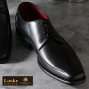 Loake England ローク 革靴 本革 メンズ Design Loake ダービーシューズ ブラック ツインシーム EVERETT ビジネスシューズ レ...