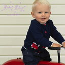 レイチェルライリー キッズ 子供服 おもちゃの列車 アップリケ カーディガン Rachel Riley 英国王室 ネイビー TRAIN CARDIGAN ギフト...