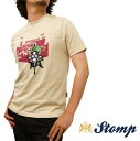 ストンプ Stomp Tシャツ T シャツ New Brighton Pier モッズスクーター ベージュ Beige コットン UK モッズ scm018bbeige *xs *s ギフト トラッド