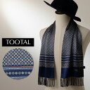 Tootal Vintage ユニセックス ピュア シルク スカーフ ネイビー ドット トゥータル ヴィンテージ UKデザイン フリンジ レディース メンズ 男...