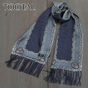 Tootal Vintage トゥータル ヴィンテージ シルクスカーフ ペイズリー ドット ディープブルー オリジナル メンズ レディース プレゼント ギフト