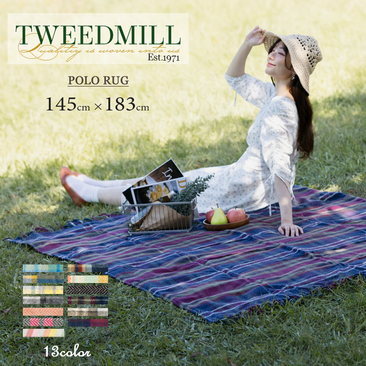 ĥɥߥ TWEEDMILL 쥸㡼 ԥ奢 ѹ ԥ 饰 ԥ˥å 145183cm ȥɥ ݡĴ 쥸㡼...