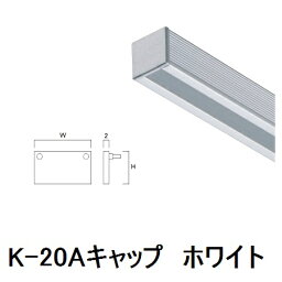 TAKIYA(タキヤ) ピクチャーレール コレダーライン キャップ Kタイプ用キャップ K-20A ホワイト 部品 パーツ インテリアレール 壁掛け レール インテリアレール 壁面 吊り下げ 吊り金具 インテリア 内装 アート フレーム 絵画 ピクチャー 展示パネル オフィス 壁 取り付け