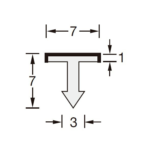 メタカラー 積水樹脂 セキスイ AK-7T 3m ゴールド アルミ複合型材 見切材 装飾材 スリットモールタイプ アルミ箔 ABS樹脂 diy リフォーム 壁面 ドア 建築 屋内 内装 建築資材 住宅 オフィス 店舗 事務所 おしゃれ 68g 3000×7×7mm