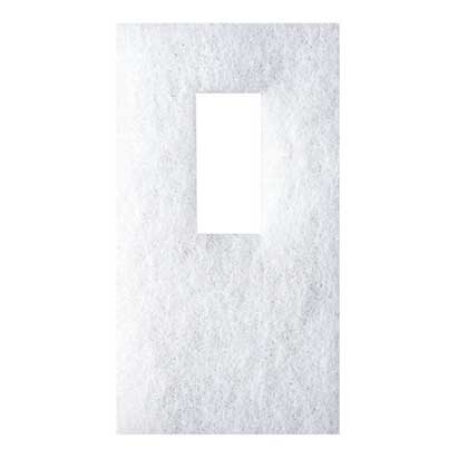 NASTA(ナスタ) 交換用フィルター KS-FK6050 2枚セット(1台分) KS-6050PFK用 換気口フィルター 給気口フィルター 花粉 花粉症対策 ...