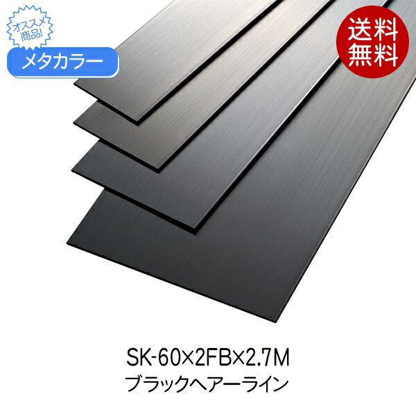 メタカラー 積水樹脂 セキスイ SK-60×2FB 2.7m