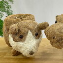 LIKHA(リカー) 鉢カバー プランター コーギープランター 2号 鉢カバー プランターカバー ポット 観葉植物 室内 屋内 おしゃれ