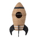 Bloomingville MINI(ブルーミングヴィルミニ) 蓋付きバスケット スペースシャトル収納バスケット かご カゴ ふた 蓋付き ふた付き 収納 バス...