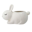 Bloomingville MINI(ブルーミングヴィルミニ) ジャー バニー鉢 ポット 鉢カバー フラワーベース オブジェ 置物 置き物 入れ物 小物入れ 飾...
