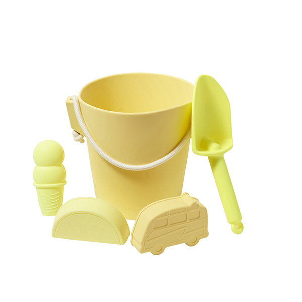 SUNNYLIFE(サニーライフ) シリコンバケツ&シャベル シトラス 海水浴 プール 夏 水遊び レジャー 水着 川遊び 水泳 スイミング おしゃれ 可愛い