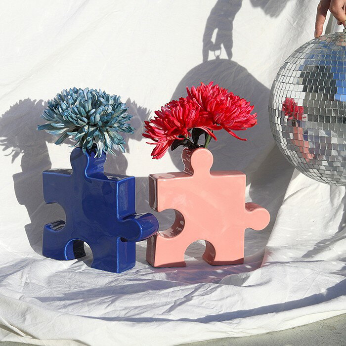 Fluid Market(フルイド マーケット) パズルベース　ブルー/ピンク