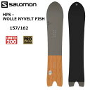 23-24 SALOMON T HPS-WOLLE NYVELT FISH {[h Xm[{[h  157cm 162cm {Ki 2023-2024