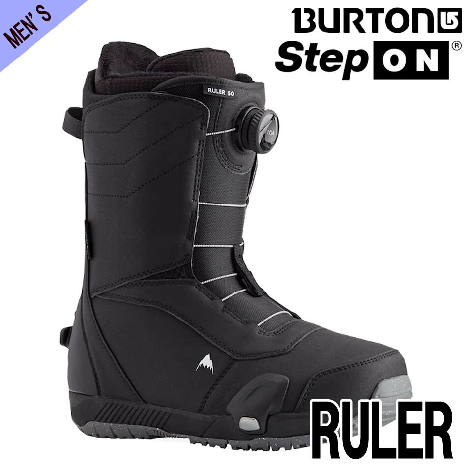 23-24 BURTON RULER STEP ON ステップオン ルーラー ブーツ メンズ スノーブーツ スノーボード スノボ 2023-2024