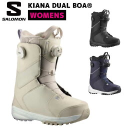 サロモン スノーブーツ レディース 22-23 SALOMON KIANA DUAL BOA salomon サロモン ブーツ スノーボード レディース スノーブーツ スノボ 2022-2023