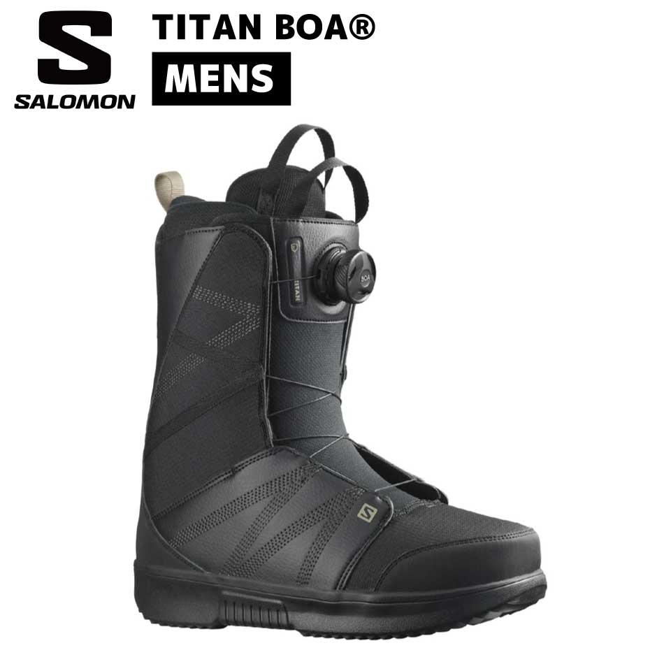 22-23 SALOMON TITAN BOA salomon サロモン ブーツ スノーボード メンズ スノーブーツ スノボ 2022-2023