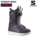 22-23 SALOMON SCARLET BOA salomon T u[c Xm[{[h fB[X Xm[u[c Xm{ 2022-2023