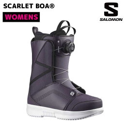 サロモン スノーブーツ レディース 22-23 SALOMON SCARLET BOA salomon サロモン ブーツ スノーボード レディース スノーブーツ スノボ 2022-2023