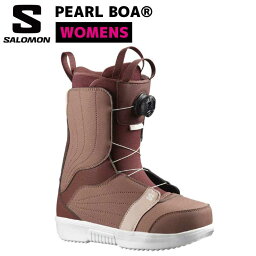 サロモン スノーブーツ レディース 22-23 SALOMON PEARL BOA salomon サロモン ブーツ スノーボード レディース スノーブーツ スノボ 2022-2023