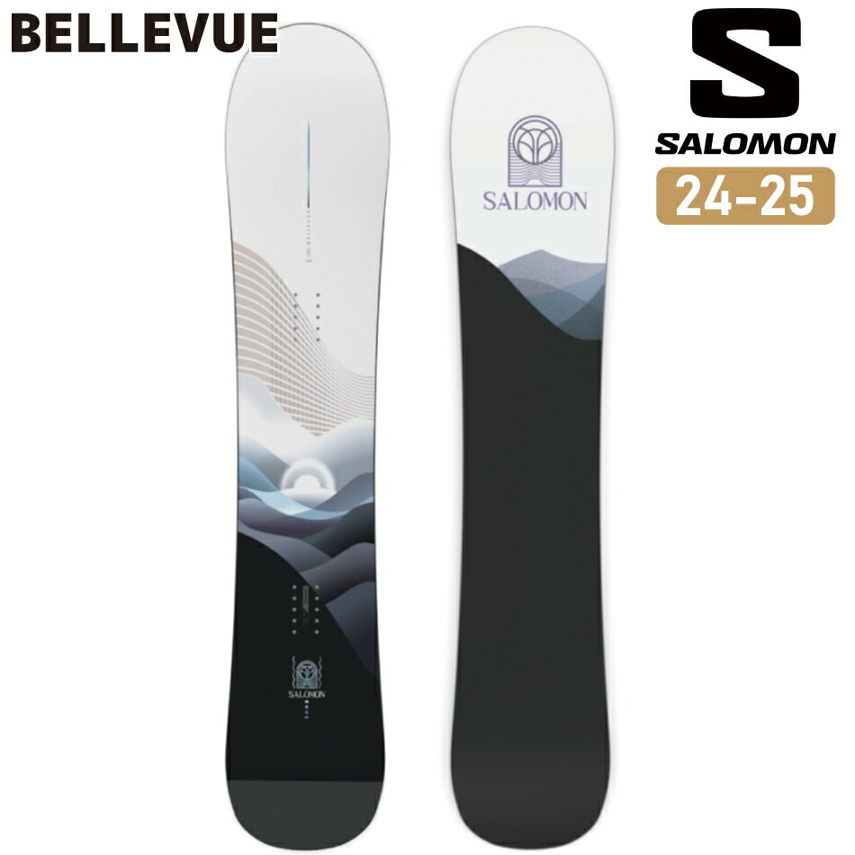 楽天club its　オンラインショップ早期予約 24-25 SALOMON サロモン BELLEVUE グラトリ スノーボード 板 144cm 148cm 152cm ボード フリースタイル 日本正規品 2024-2025