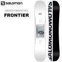 24-25 SALOMON サロモン FRONTIER ユニセックス フリースタイル ボード スノーボード 板 日本正規品(4)