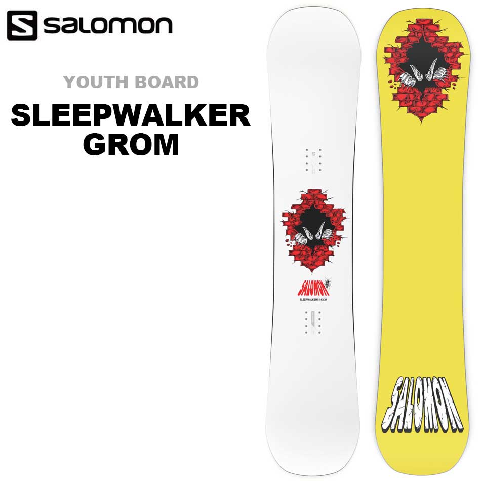 24-25 SALOMON サロモン SLEEPWALKER GROM ジュニア フリースタイル ボード スノーボード 板 日本正規品