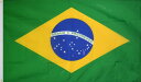 応援用 フラッグ ブラジル 国旗 90cm×150cm グリーン イエロー ブルー 緑 黄色 青