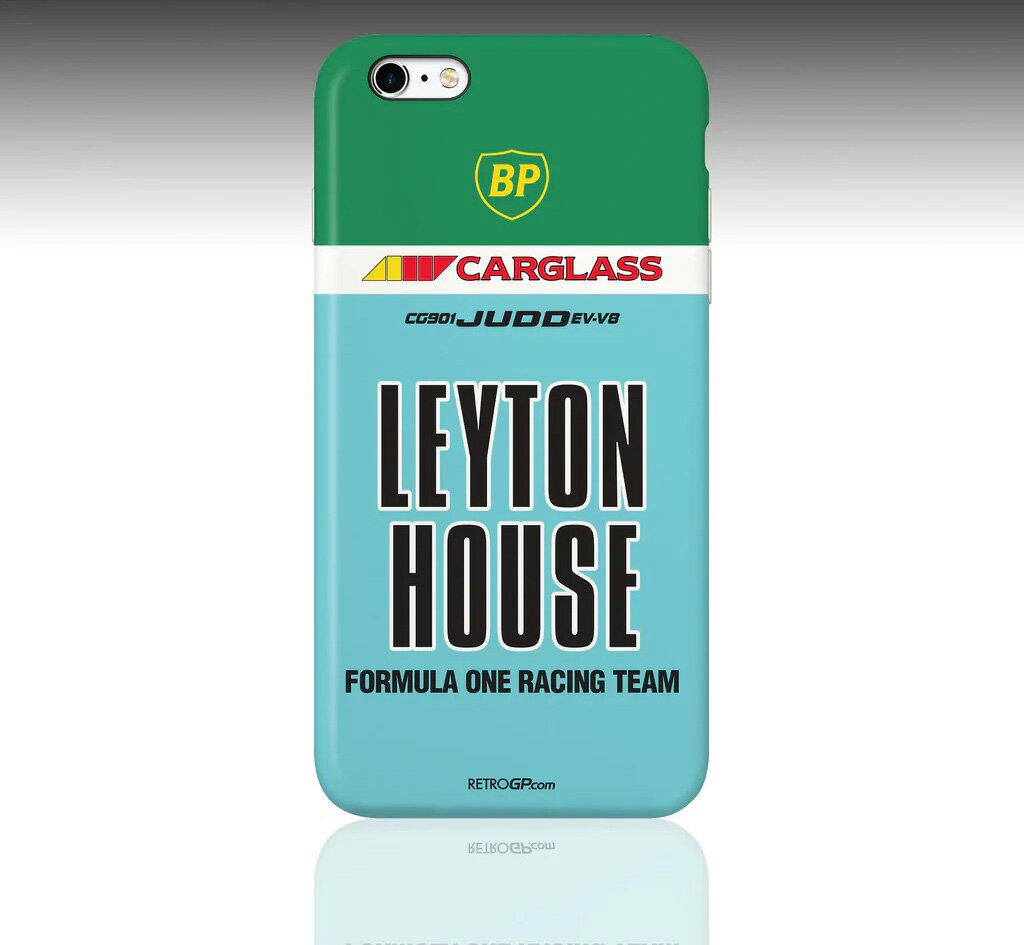 レイトンハウス F1 チーム i Phone ケース スマホ ケース LEYTON HOUSE レイトンブルー グリーン 水色 緑