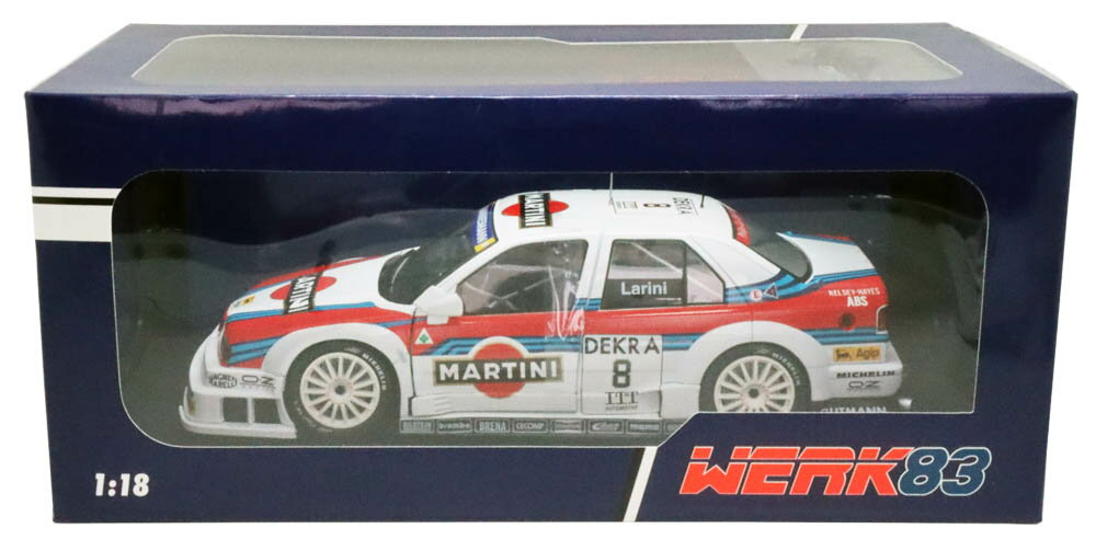 WERK83 1/18 アルファロメオ 155 V6 TI マルティニ レーシング N 8 DTM ITC 1995年 ニコラ ラリーニ 模型 ミニチュア ミニカー モデルカー