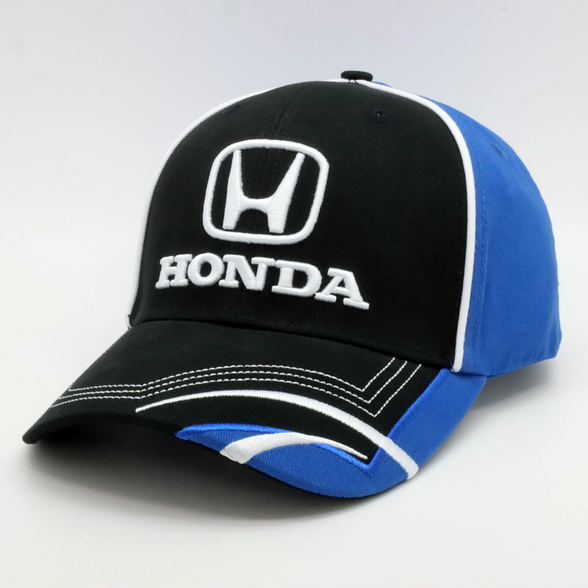 US限定 ホンダ HONDA オフィシャル ブルーカッター ロゴ ベースボール キャップ 帽子 公式