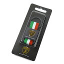 ランボルギーニ オフィシャル イタリア フラッグ キーリング 公式 レッド ホワイト グリーン アクセサリー