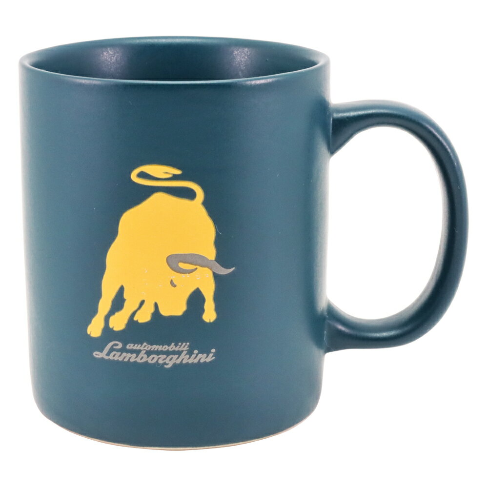 ランボルギーニ オフィシャル マグカップ コップ キッチン ブルー イエロー 公式