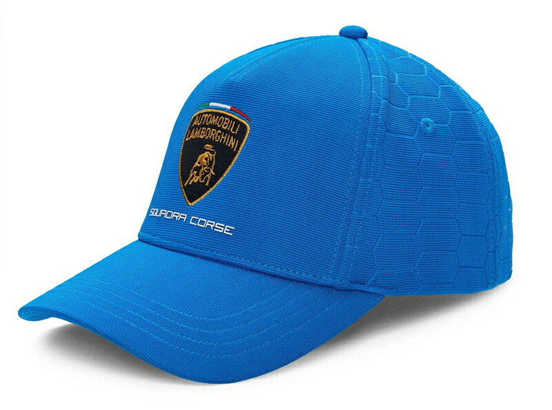 オートモービル ランボルギーニ スクアドラコルセ オフィシャル トラベル キャップ / ブルー 帽子 青 公式 車