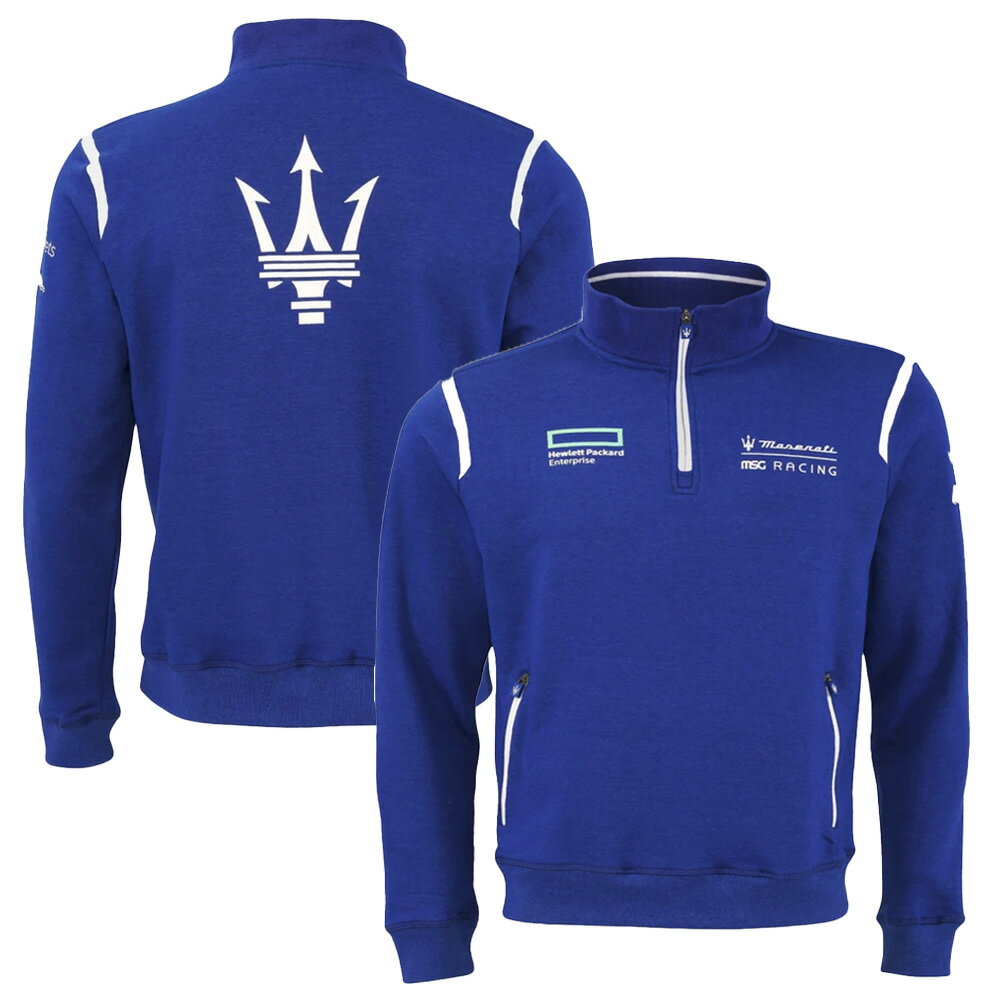 フォーミュラE マセラティ MSG レーシング チーム クォーター ジップ スウェット