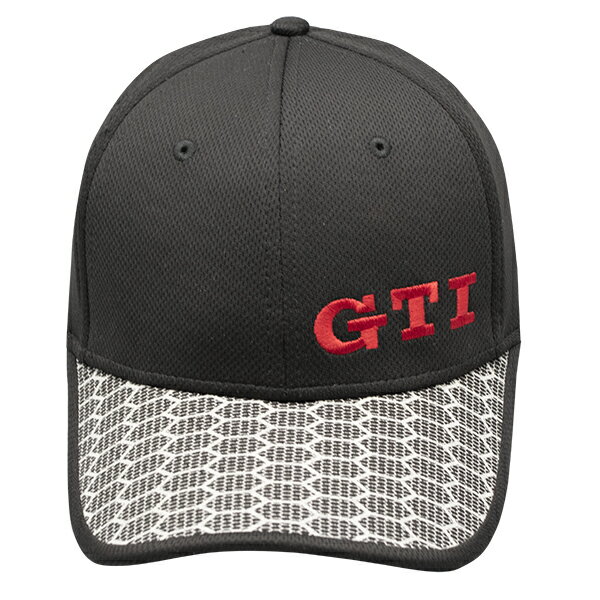 フォルクスワーゲン 公式 GTI ハニカムビル キャップ ブラック 黒 ストラップバック
