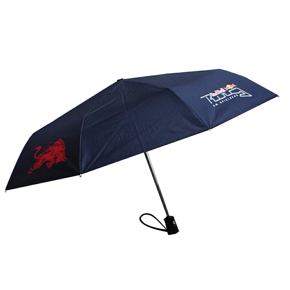 レッドブルリンク 闘牛ロゴ コンパクト アンブレラ ネイビー 紺 傘 かさ 雨具 レイングッズ 折り畳み
