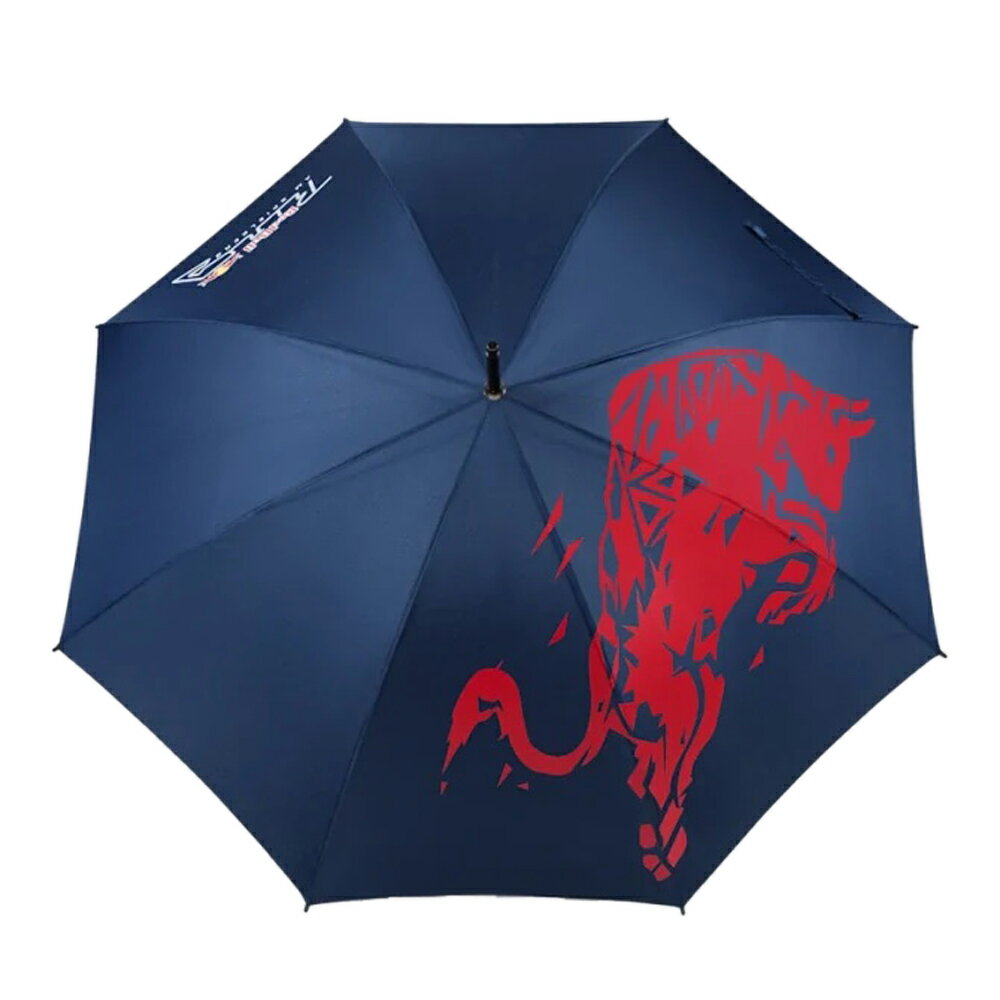 レッドブルリンク 闘牛ロゴ ビッグ アンブレラ ネイビー 紺 傘 かさ 雨具 レイングッズ 長傘