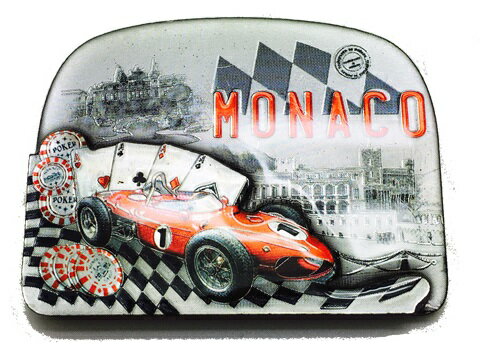 モナコ モンテカルロ マグネット プレート トランプ柄 Bタイプ MONACO