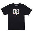 ディーシーシューズ マーベル DC SHOES × MARVEL デッドプール コラボ WHAM STAR Tシャツ ブラック マーベル ロゴ 半袖 黒