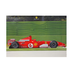 ミハエル シューマッハ フェラーリ F2005 2005年 ポスター 縦68cm × 横98cm 壁紙 アート モータースポーツ Formula1 Ferrari