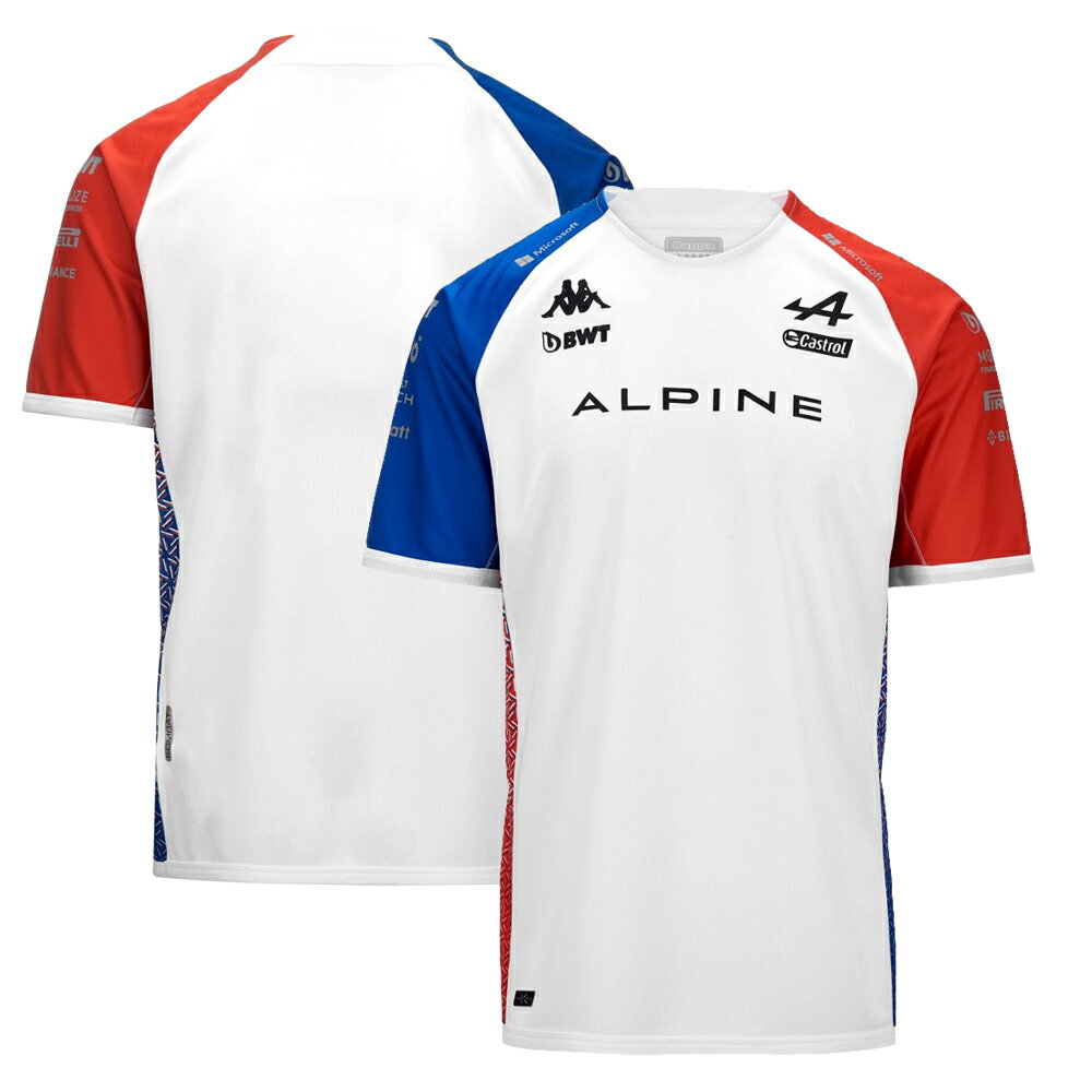 2023 アルピーヌ F1 チーム オフィシャル フランスエディション Tシャツ ホワイト 白 公式 Alpine