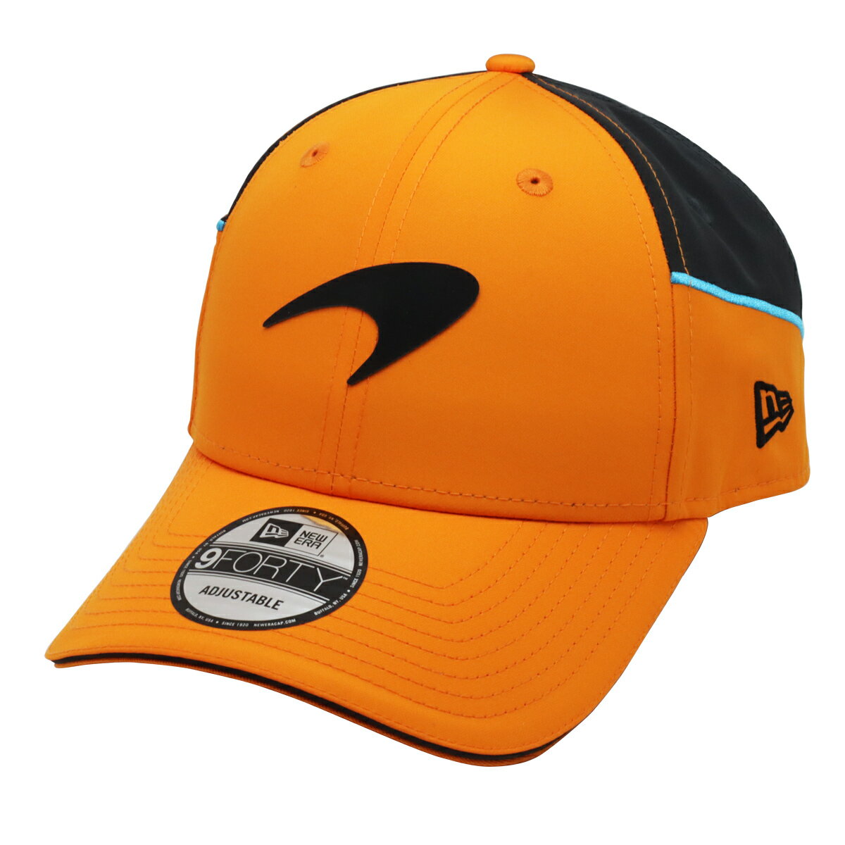 2024 マクラーレン F1 チーム オフィシャル New Era 9FORTY ベースボール キャップ 帽子 オレンジ McLaren F1 公式 スナップバック