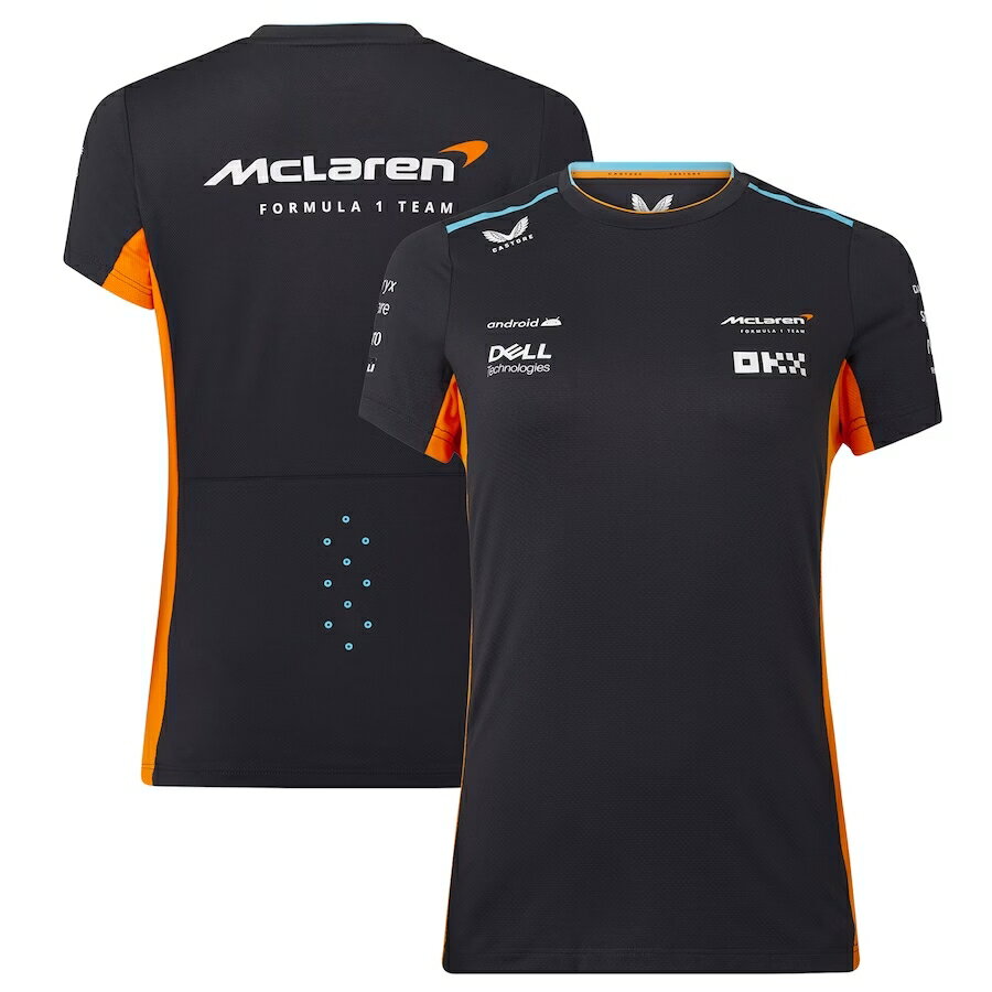 【レディース】　2023 マクラーレン F1 チーム セットアップ Tシャツ / グレー McLaren 半袖