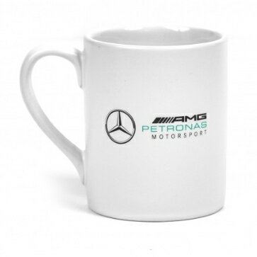 楽天クラブウィナーズメルセデス AMG ペトロナス F1 チーム オフィシャル ホワイト 白 マグカップ ティーカップ コップ キッチン